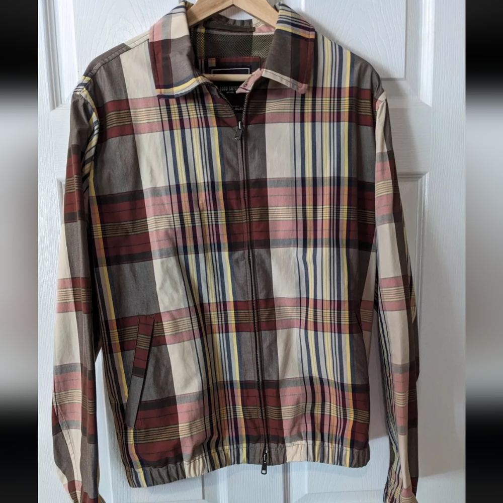 Todd Snyder Italian Club Jacket in Multi Plaid - Medium